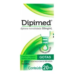 Dipimed Gotas 500mg/ml Medquímica 20ml