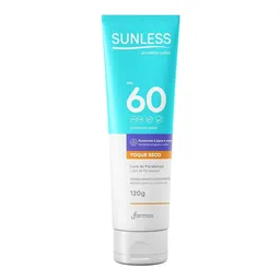 Protetor Solar Corporal Sunless FPS60 Toque Seco 120g