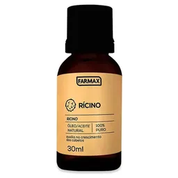 ÓLEO DE RÍCINO CAPILAR FARMAX 100% PURO 30ML