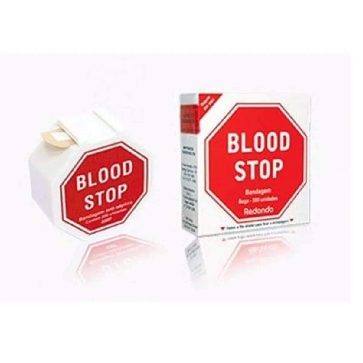 Blood Stop Bandagem Curativo - Bege - 500 Unidades