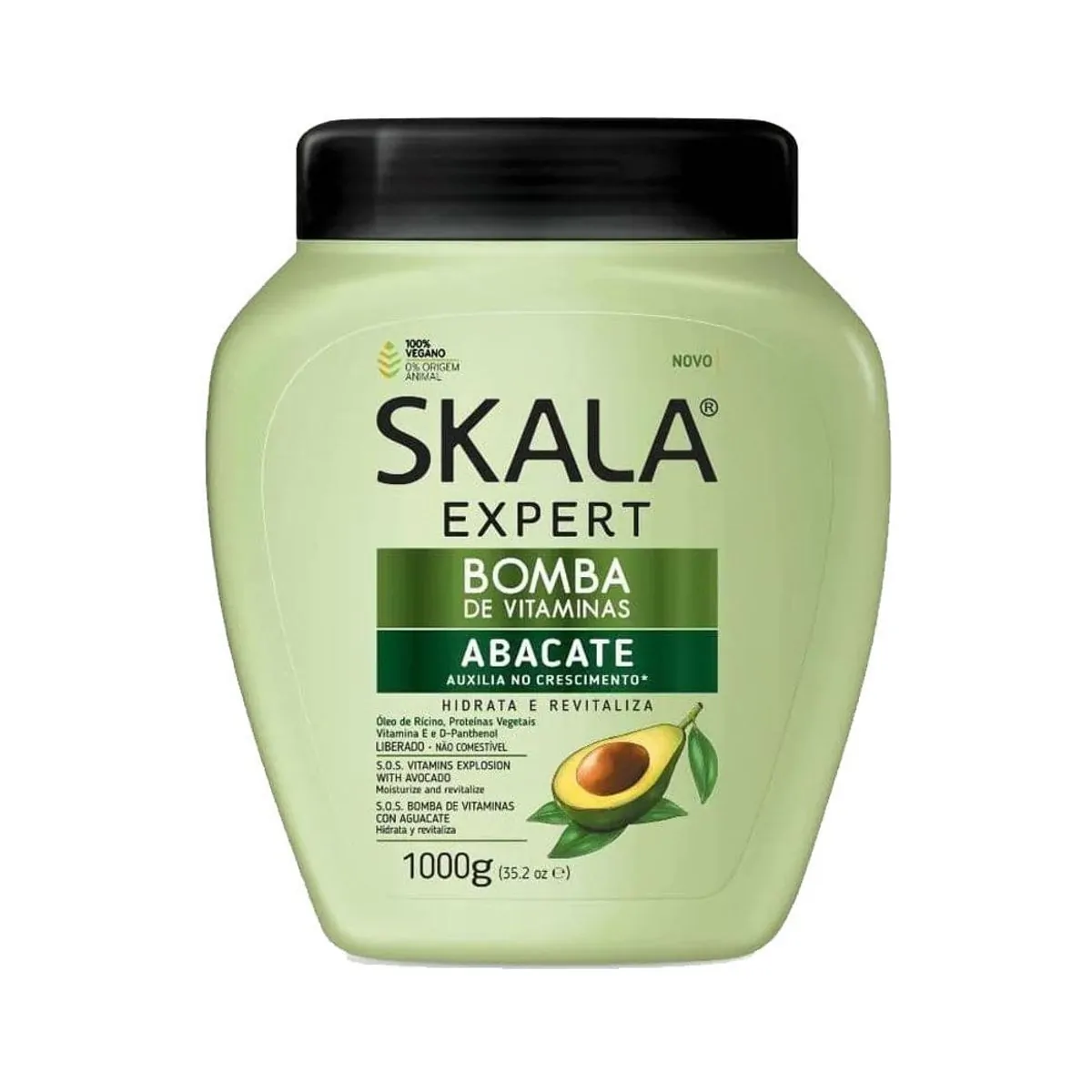 Creme De Tratamento Bomba De Vitaminas Abacate 1000g