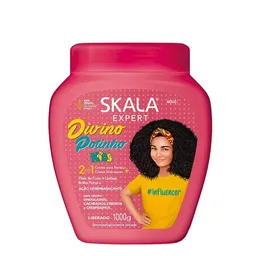 Creme Para Pentear E Hidratante 2 Em 1 Divino Potinho Kids Skala 1000g