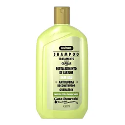 Shampoo Gota Dourada Fortalecimento de Cabelos Antiqueda 430ml - Shampoo Gota Dourada Fortalecimento