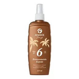 Bronzeador Anasol Oléo Spray FPS6 125ml