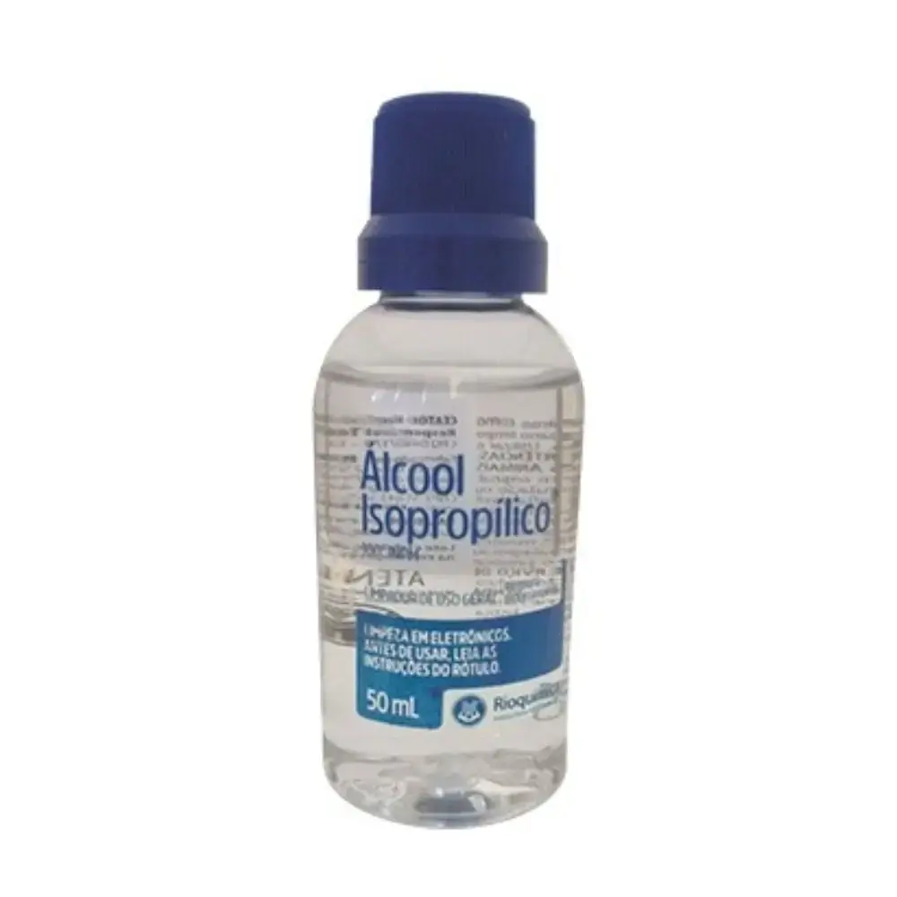 ALCOOL ISOPROPILICO 50ML - RIOQUIMICA