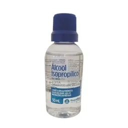 ALCOOL ISOPROPILICO 50ML - RIOQUIMICA