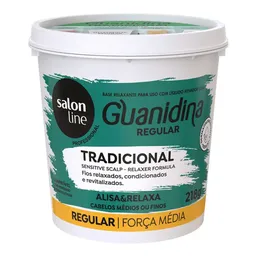 Salon Line Guanidina Regular Cabelos Médios E Finos 218g