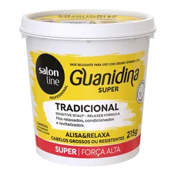 Salon Line Guanidina Super Cabelos Grossos E Resistentes 218g