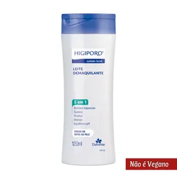Leite Demaquilante Higiporo 120ml - Davene