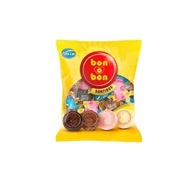 Bombom sabor sortido pacote com 50 unidades de 15g - Bon o Bon
