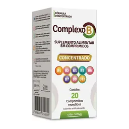 Complexo B Concentrado C/20 Comprimidos - Arte Nativa