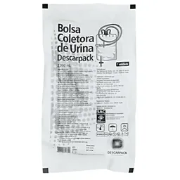 Bolsa Coletora De Urina Sistema Fechado - 2 Litros - Descarpack