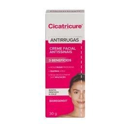 Creme Cicatricure Antissinais Técnologia Bioregenext Rosto, Pescoço e Colo 30g
