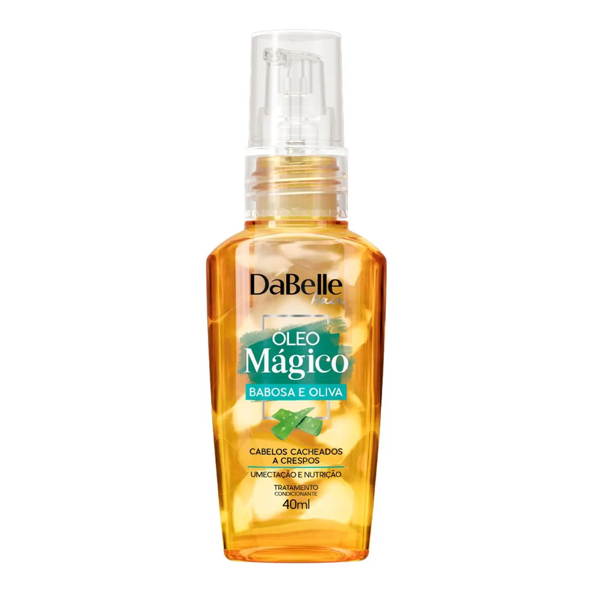 Óleo Capilar Mágico Dabelle Hair Oliva e Babosa 40ml