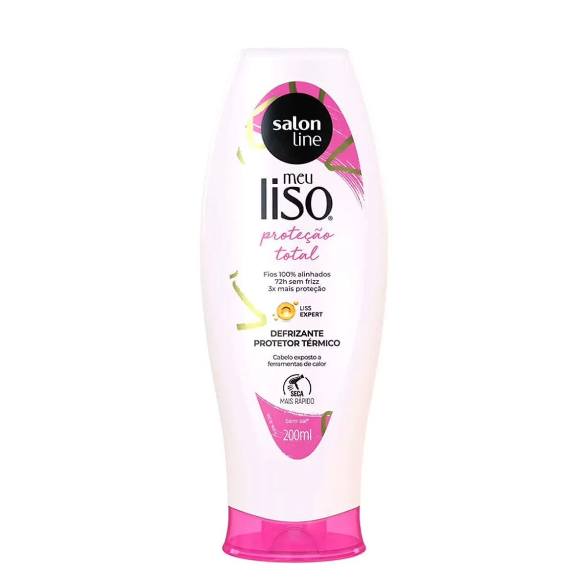 Defrizante Protetor Térmico Meu Liso Proteção Total Salon Line 200ml