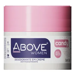 Desodorante Antitranspirante Creme Above Women Invisible Candy 50g