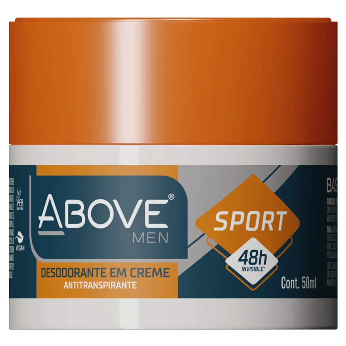 Desodorante Antitranspirante Creme Above Men Invisible Sport 50ml
