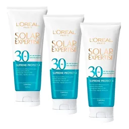 Protetor Solar Corporal LOréal Paris Solar Expertise Supreme Protect 4 FPS30 200ml
