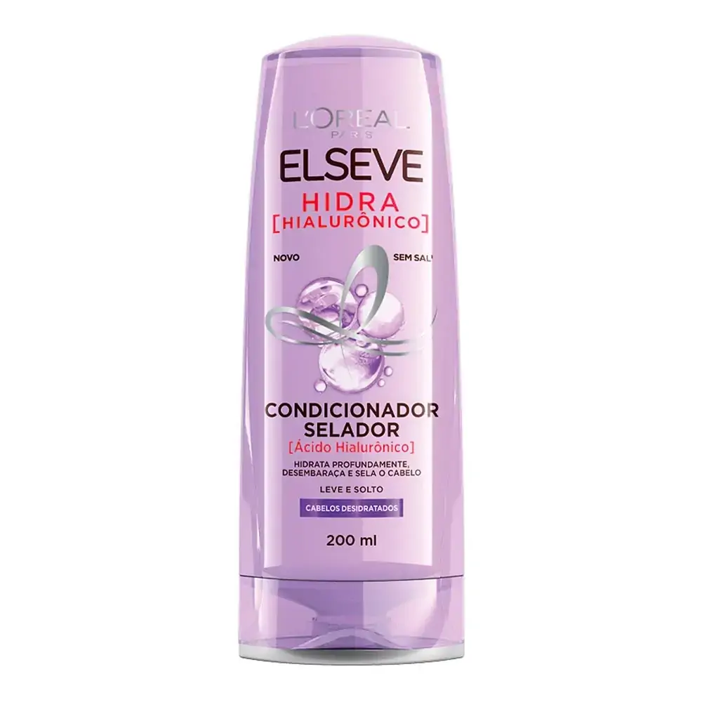 Condicionador Elseve LOréal Paris Selador Hidra Hialurônico, 200ml