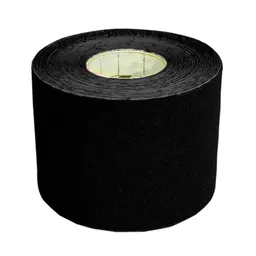 Fita Kinésio Muscle Fix Multilaser - 5cm x 500cm - Preta - Faixa Kinesio Multilaser 5Cmx5Cm Preta