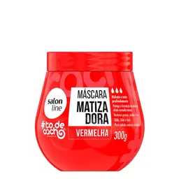 Máscara Matizadora #Todecacho Vermelha Salon Line 300g