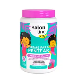 Creme Para Pentear Kids Cachinhos Sem Nós Salon Line 1kg