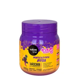 Máscara De Hidratação Matizadora #Todecacho Roxa Salon Line 300g