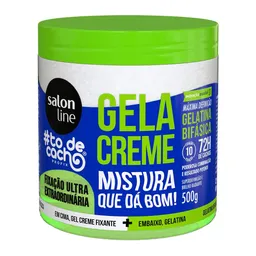 Gelacreme Super Definição Fixação Ultra #Todecacho Salon Line 500g