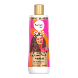 Condicionador Super Brilho De Repente Pronta! Sos Cachos Salon Line 500ml