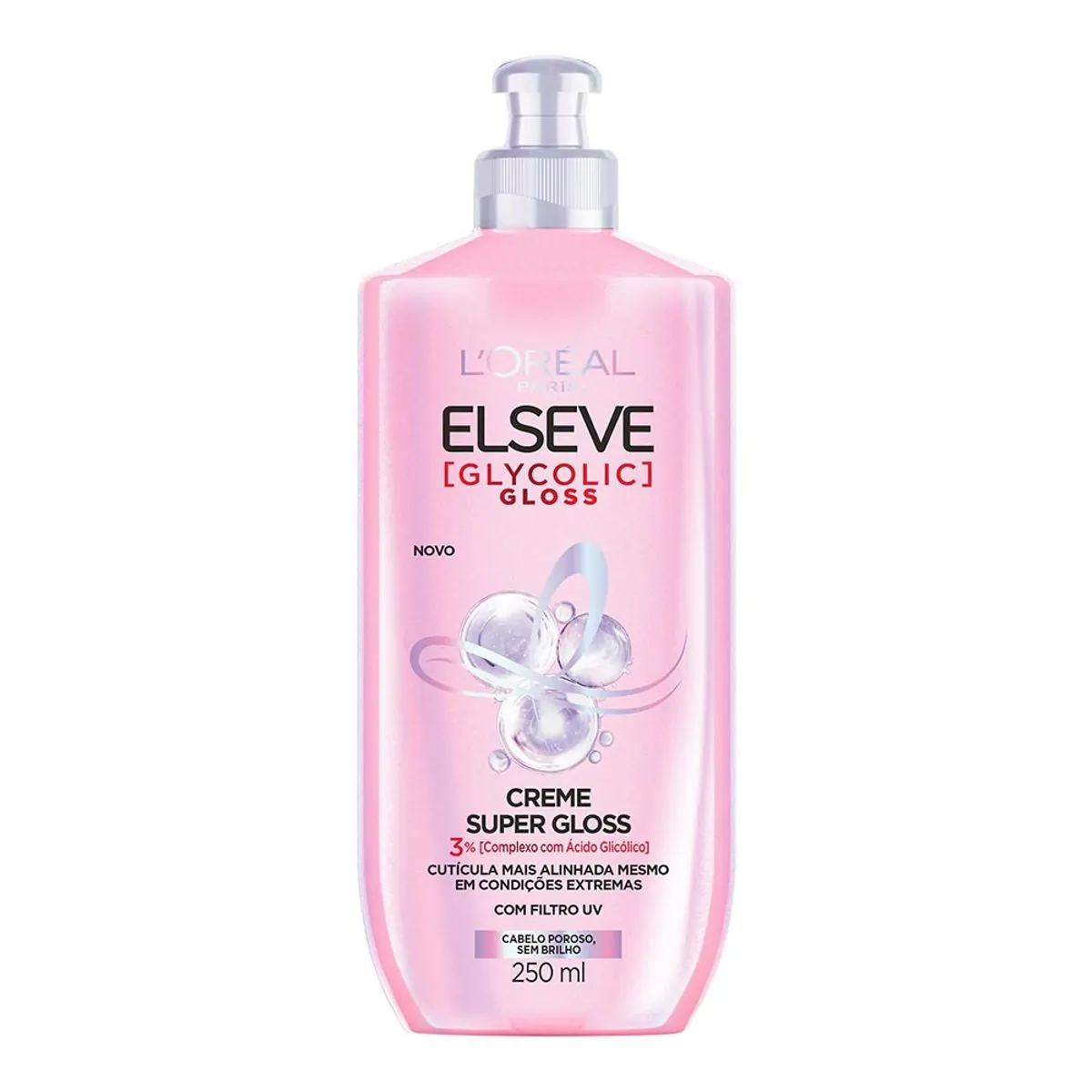 Creme Para Pentear L’Oréal Paris Elseve Glycolic Gloss 250ml