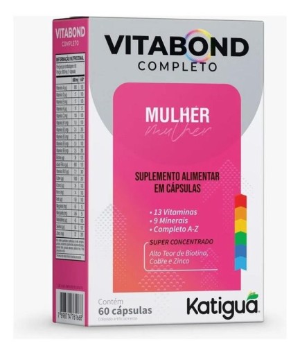Vitabond Mulher Katiguá 60 cápsulas