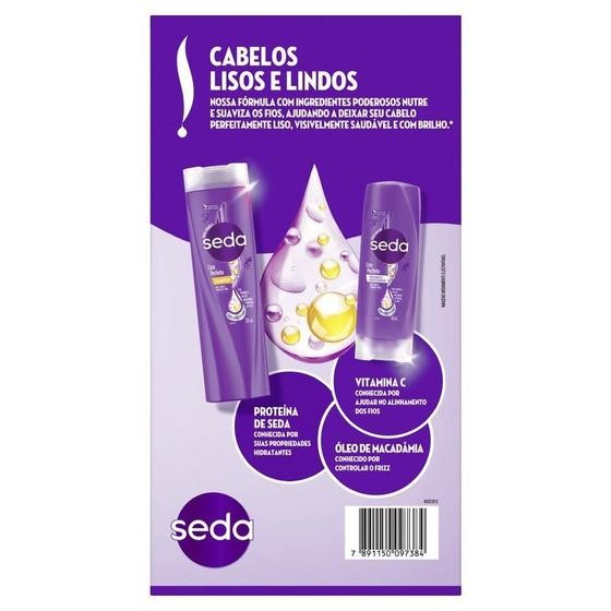 Destaque: Proteína de Seda, Óleo de Macadâmia e Filtro UV