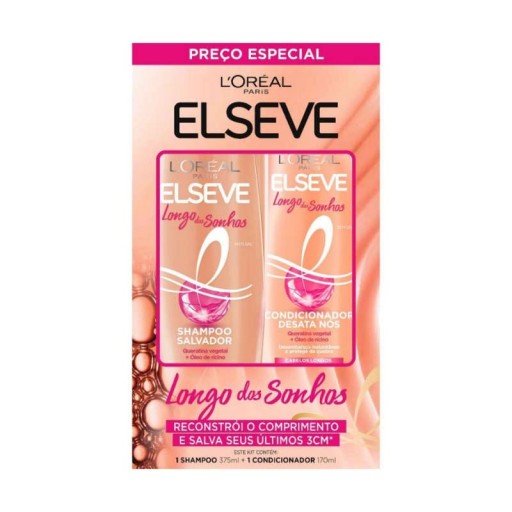 Kit Elseve Longo dos Sonhos – embalagem frontal