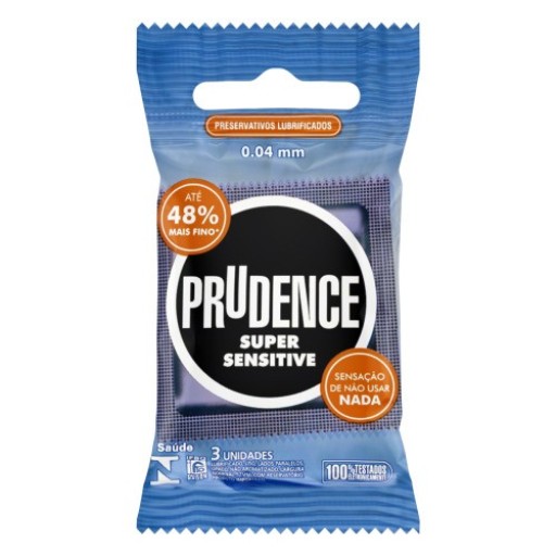 Preservativo Ultra Sensível Prudence 3 Unidades