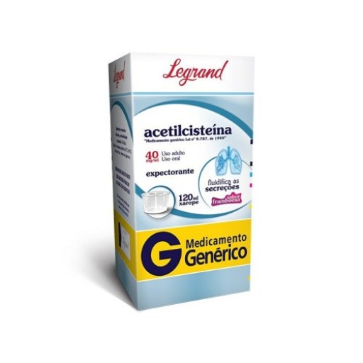 Acetilcisteína Xarope Legrand 120 mL