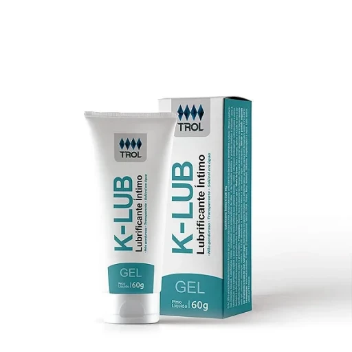Lubrificante Íntimo K-Lub 60g - Aplicação Suave