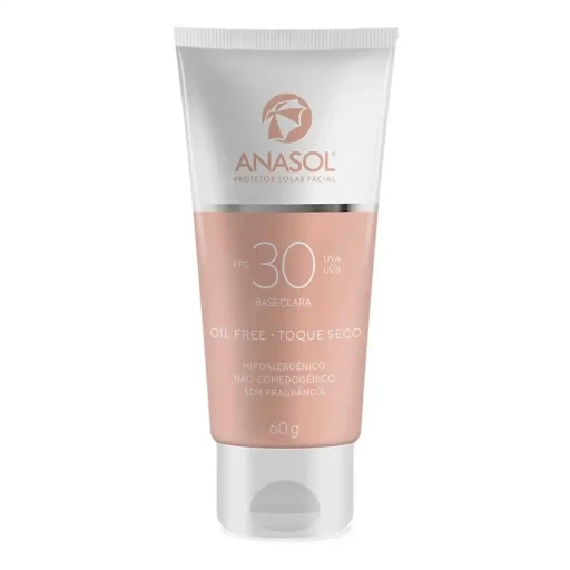 Protetor Solar Facial Anasol FPS 30 Base Clara 60G