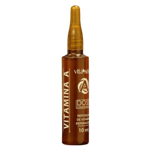 Ampola Vita Seiva Vitamina A 10ml Tratamento Capilar