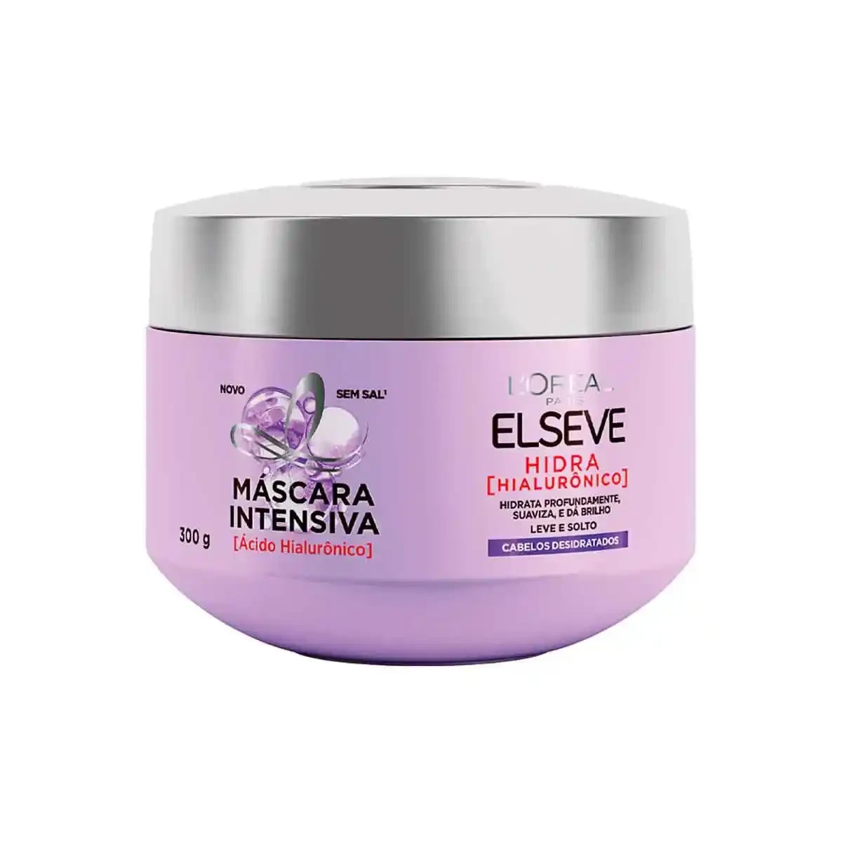 Máscara de Tratamento Elseve L'Oréal Paris Hidra Hialurônico 300g