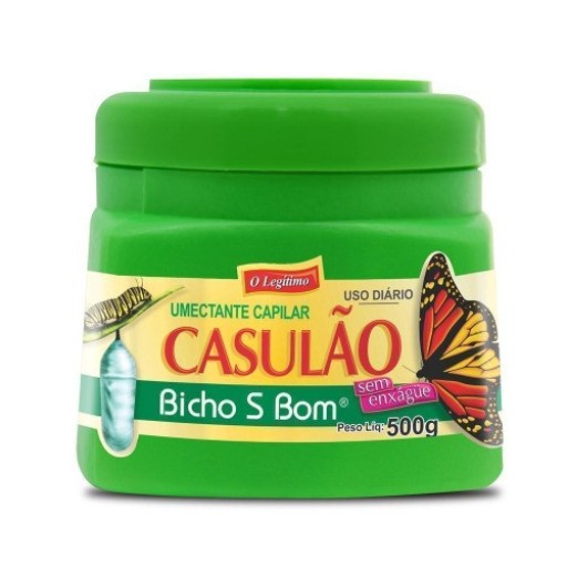 Creme Casulão Sem Enxágue Crismas Bicho S Bom 500g