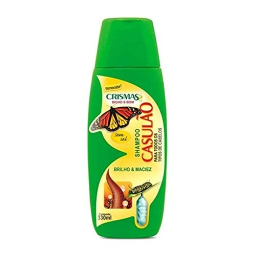 Shampoo Casulão Bicho da Seda 330ml Crismas