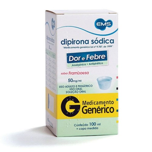 Dipirona Sódica 500 mg Comprimidos - Genérico