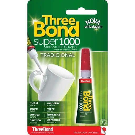 Cola Instantânea Three Bond Super 1000 2g