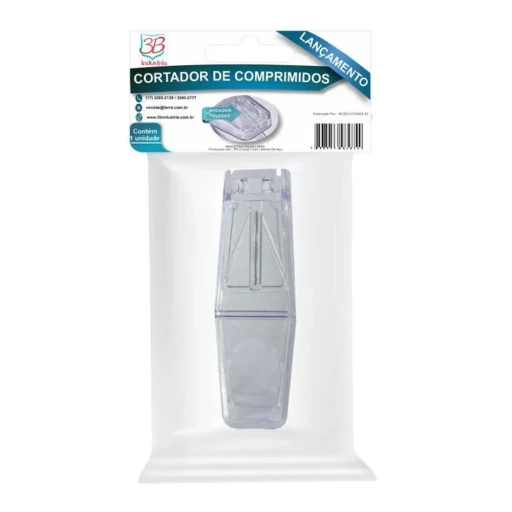 Cortador de Comprimidos 3B Plásticos 1 Unidade