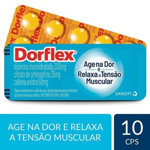 Dorflex Comprimidos 10 Unidades — 300 mg/35 mg/50 mg