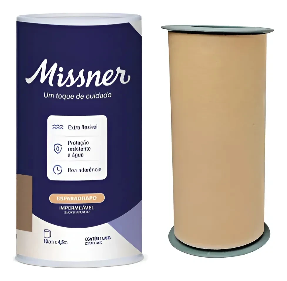 Esparadrapo Micropore Bege Missner 10cmx4.5m