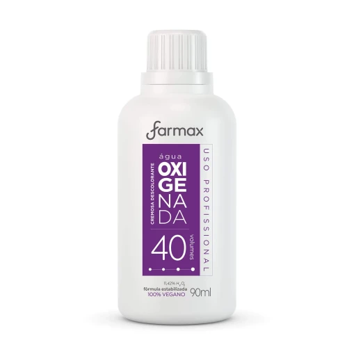 Água Oxigenada Cremosa 40 Volumes 90ml Farmax