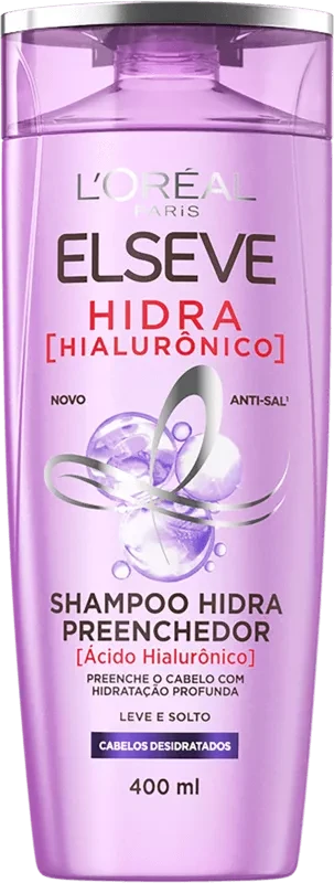 Shampoo Elseve Hidra Hialurônico 400ml L'Oreal Paris
