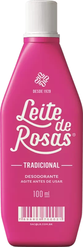 Desodorante Leite de Rosas Tradicional 100ml