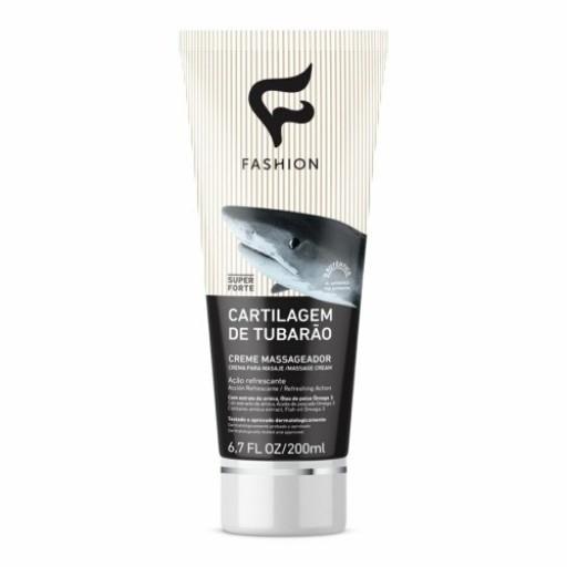 Creme Massageador Cartilagem de Tubarão Fashion 200ml